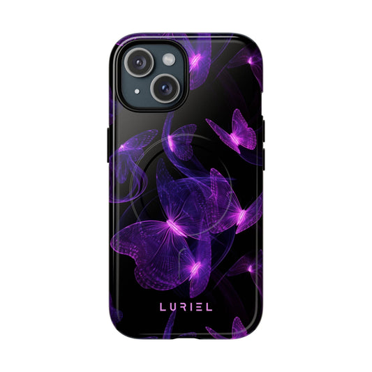 Phone Case iPhone 15 / Glossy Dreaming Of Butterflies Tough Magsafe Case