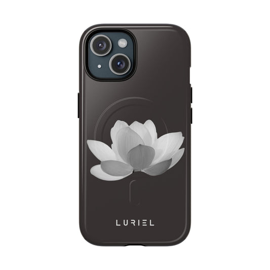Phone Case iPhone 15 / Glossy Eternal Lotus Tough Magsafe Case