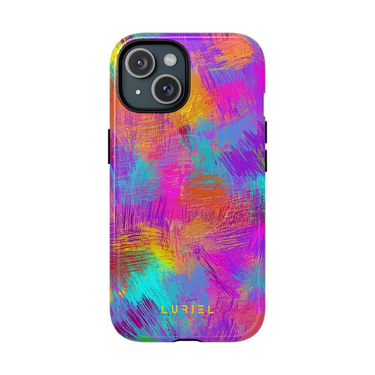 Phone Case iPhone 15 / Glossy Evelyn Tough Magsafe Case