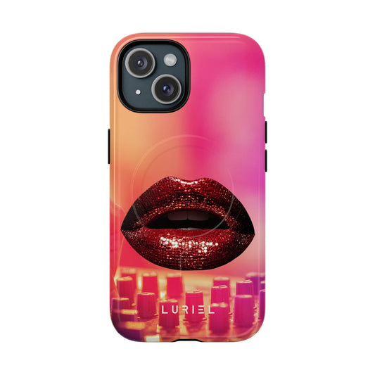 Phone Case iPhone 15 / Glossy Music In The Blood III Tough Magsafe Case