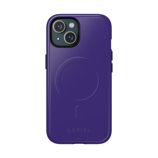 Phone Case iPhone 15 / Glossy Purple Haze Tough Magsafe Case
