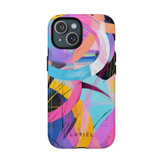 Phone Case iPhone 15 / Glossy The Street Dancers Tough Magsafe Case