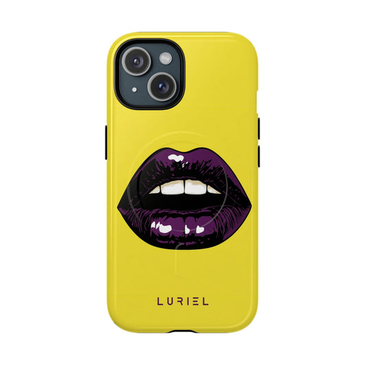 Phone Case iPhone 15 / Glossy Witchy Movie Night Tough Magsafe Case