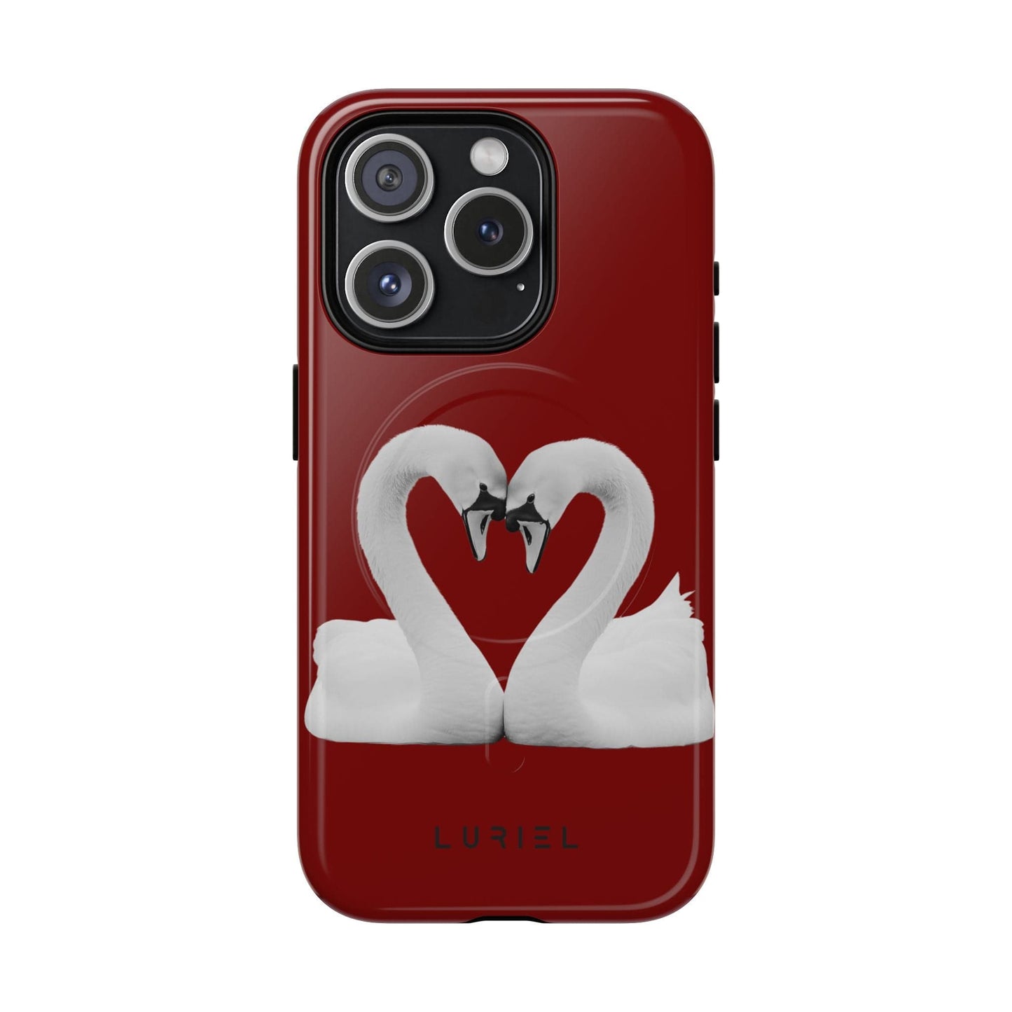 Phone Case iPhone 15 Pro / Glossy Love, Love, Love Tough Magsafe Case