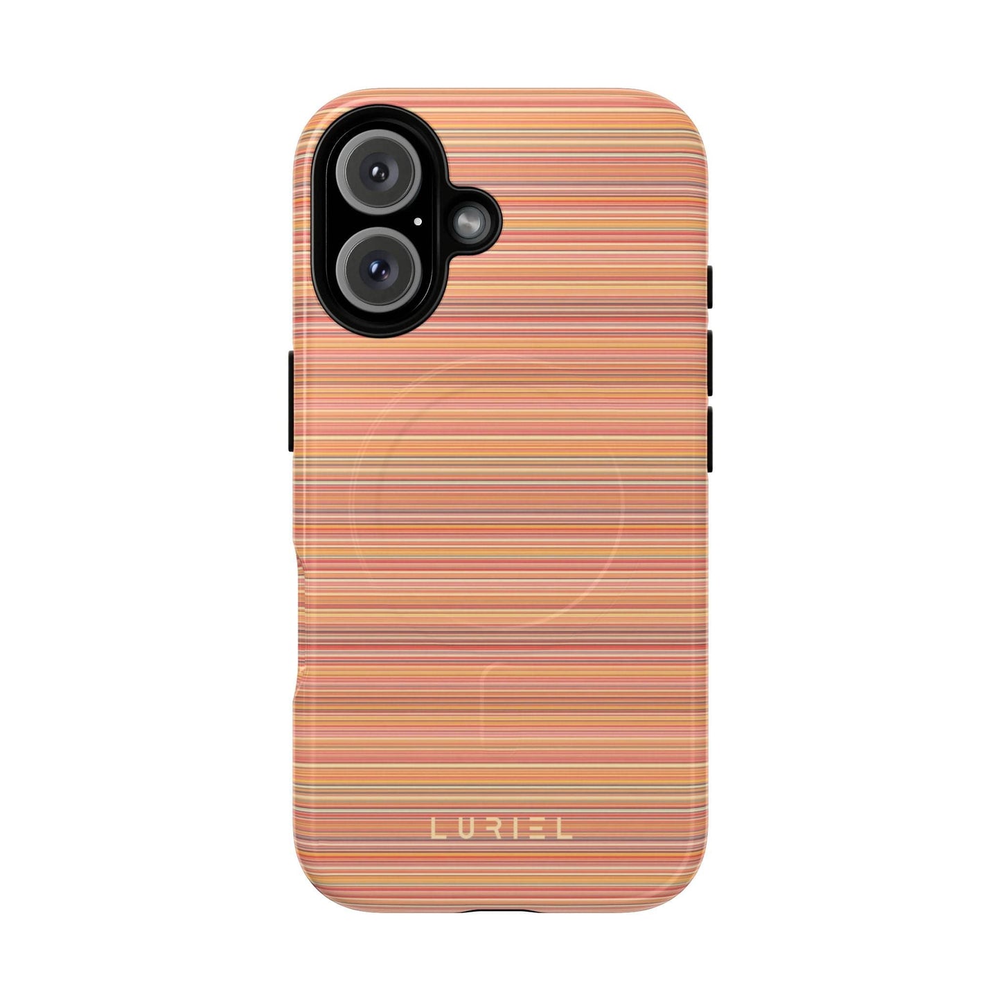 Phone Case iPhone 16 / Glossy Race Me Tough Magsafe Case