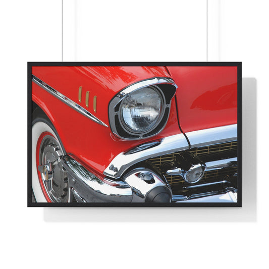 Poster 36″ x 24″ / Black Cadillac, Framed Print