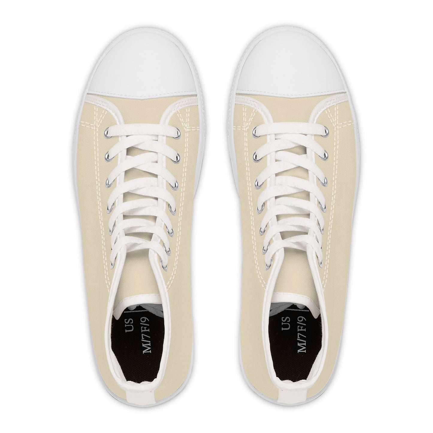 Shoes Double Spanish White High Top Sneakers