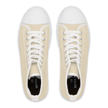 Shoes Double Spanish White High Top Sneakers