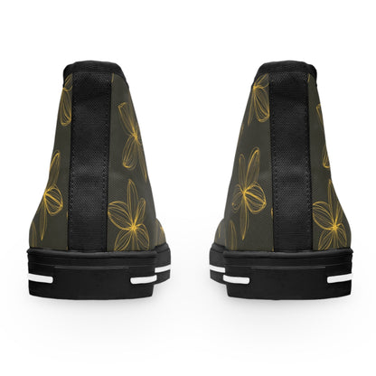 Shoes Floral Aesthetic Women's High Top Sneakers
