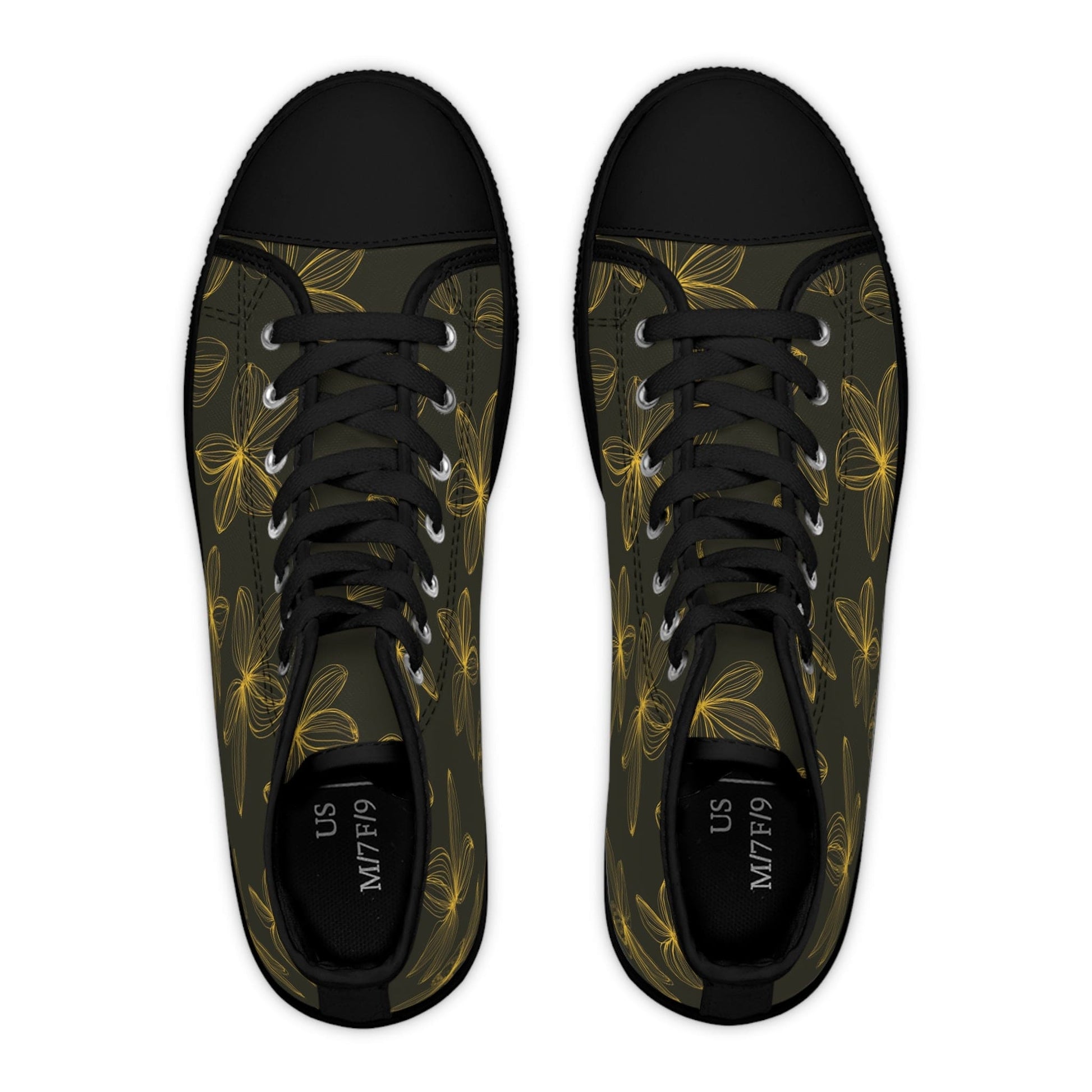 Shoes Floral Aesthetic Women's High Top Sneakers