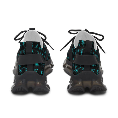 Shoes Fluorescent Blue Women's Mesh Sneakers