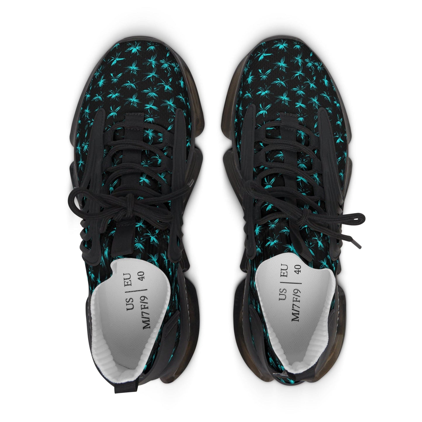 Shoes Fluorescent Blue Women's Mesh Sneakers