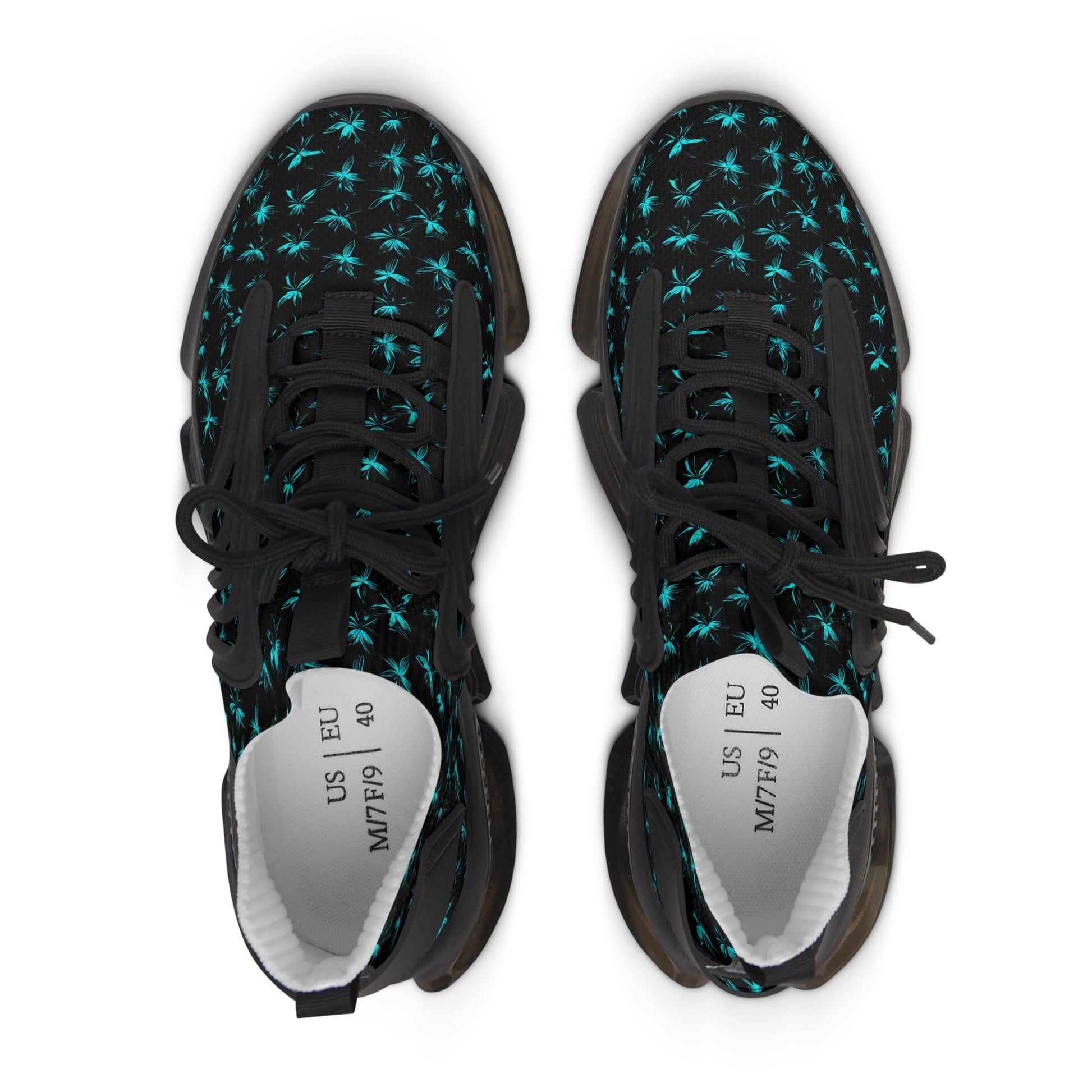 Shoes Fluorescent Blue Women's Mesh Sneakers