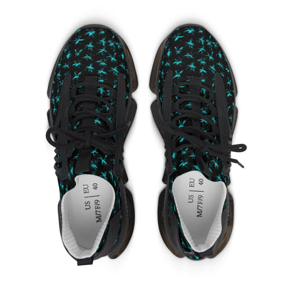 Shoes Fluorescent Blue Women's Mesh Sneakers