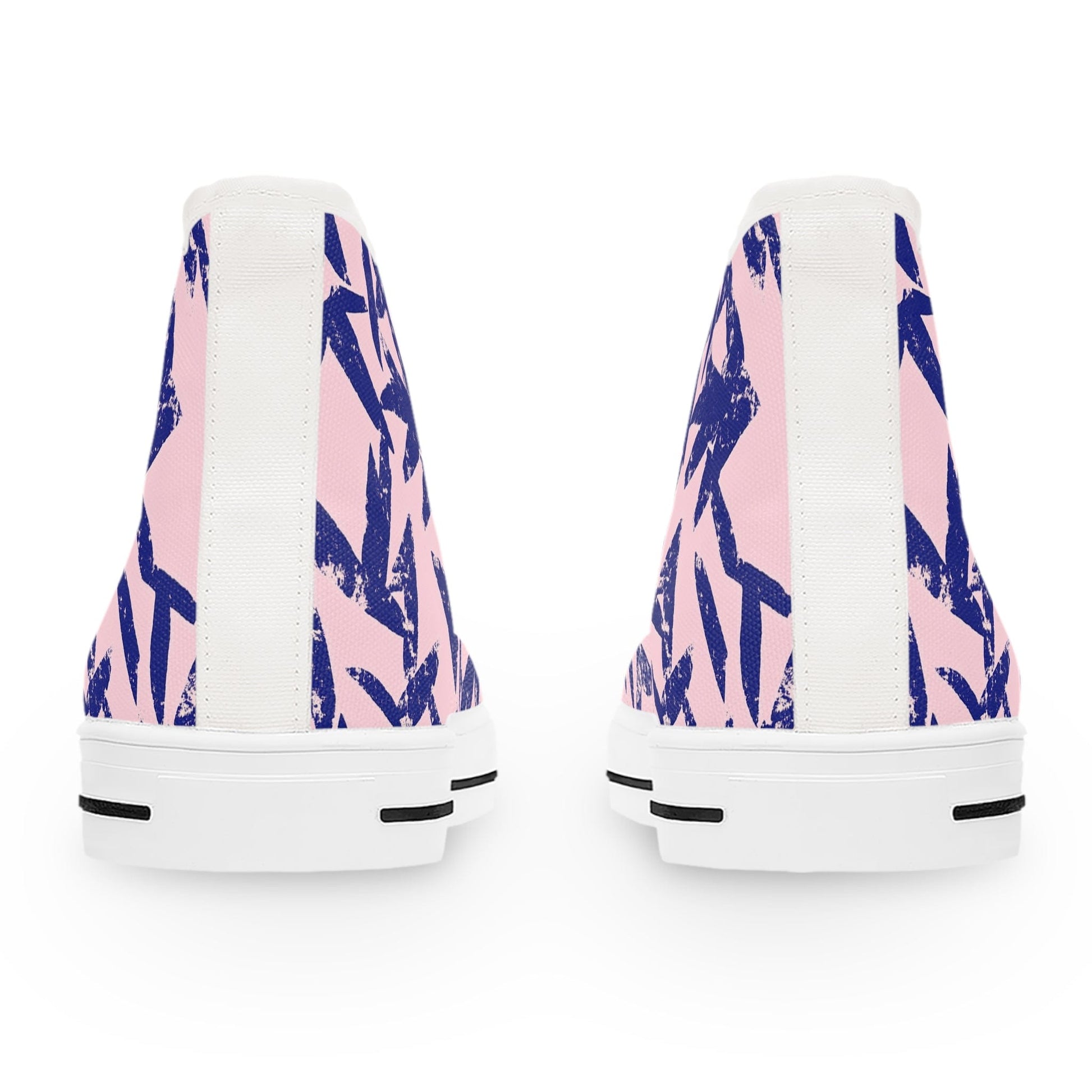 Shoes La Dolce Pink Women's High Top Sneakers