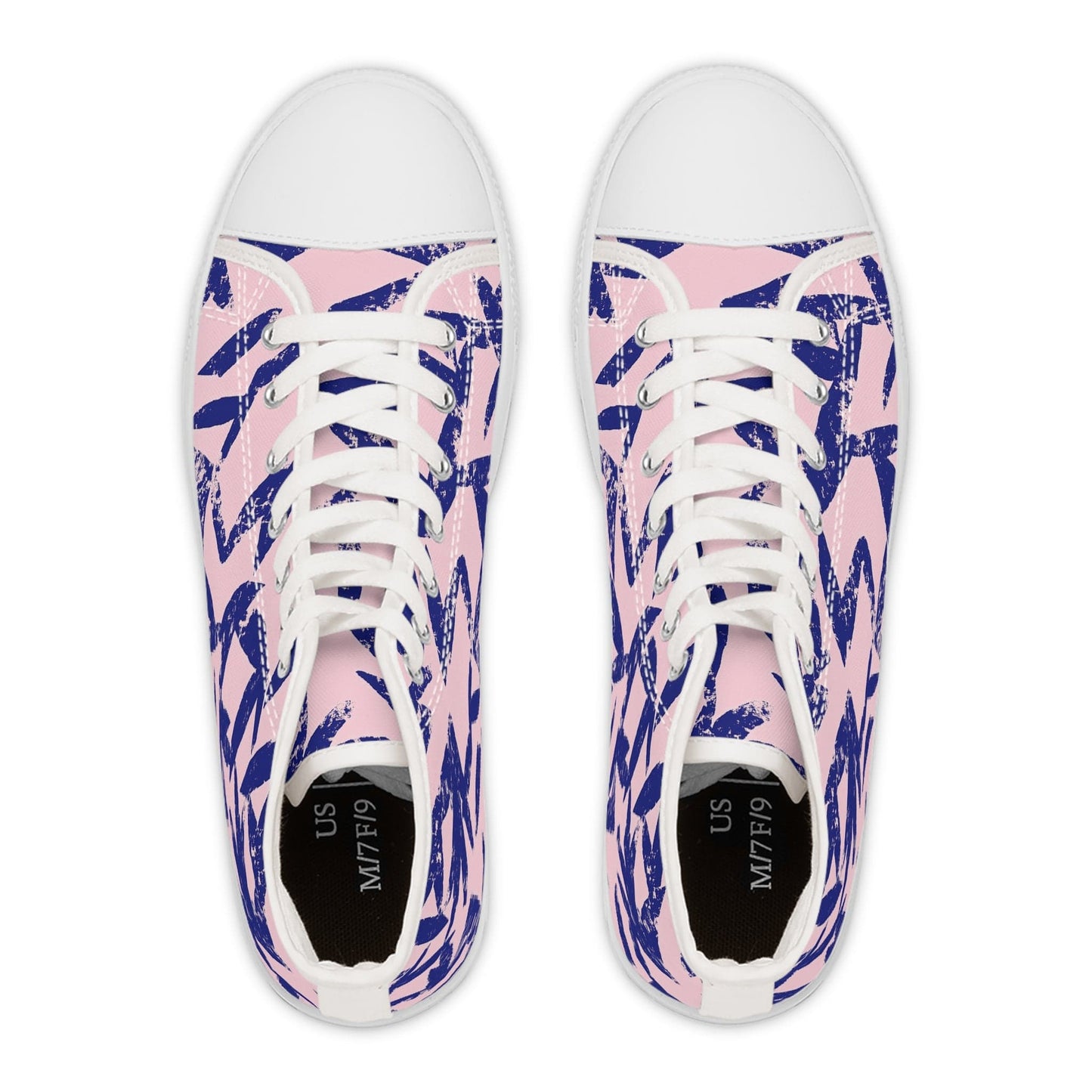Shoes La Dolce Pink Women's High Top Sneakers