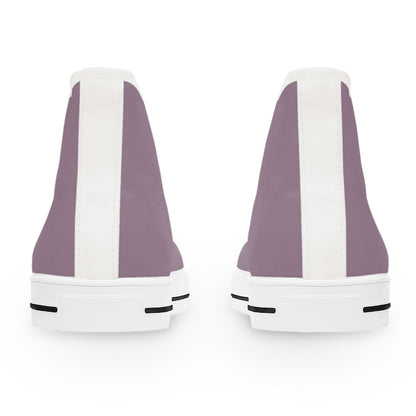 Shoes Mobster Purple Grey High Top Sneakers