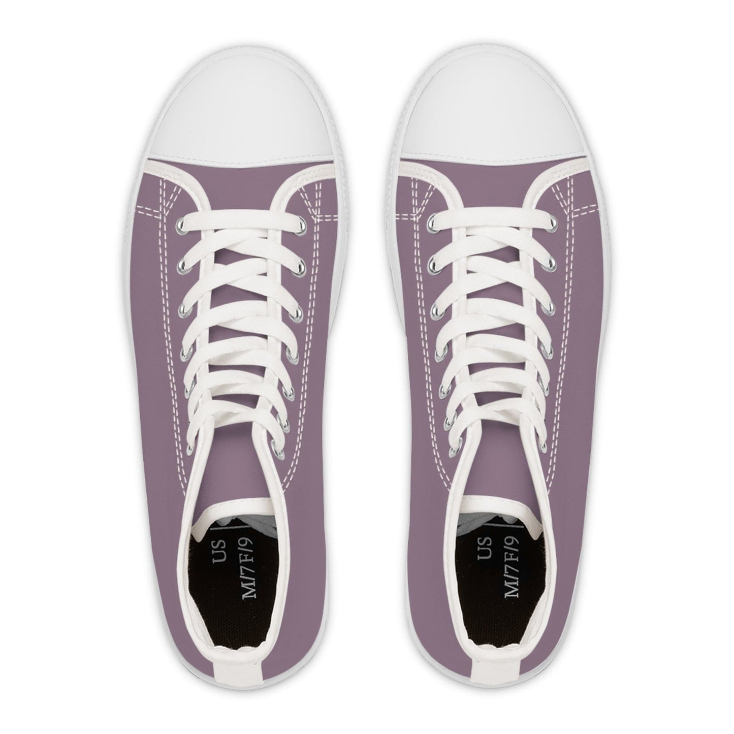 Shoes Mobster Purple Grey High Top Sneakers