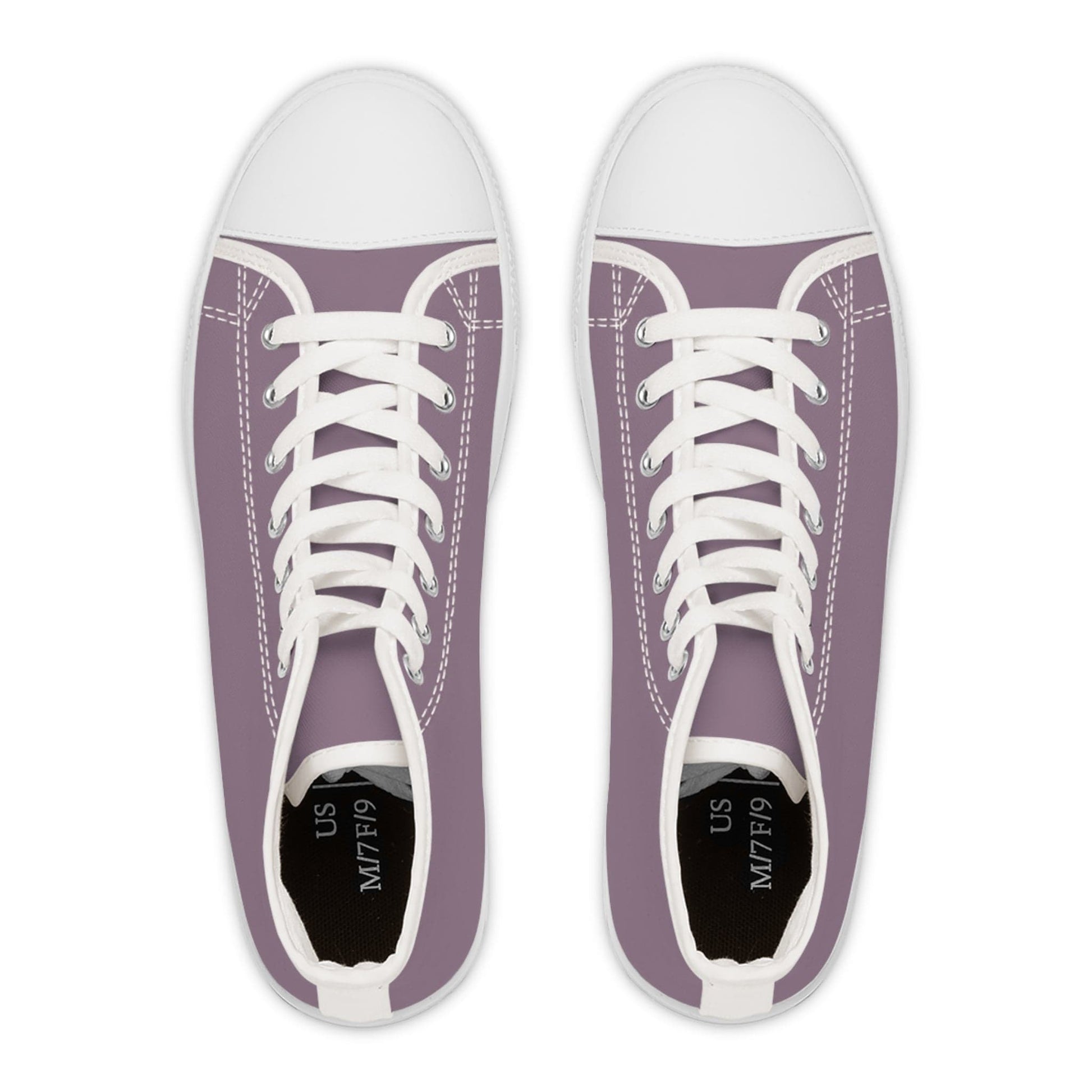 Shoes Mobster Purple Grey High Top Sneakers