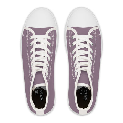Shoes Mobster Purple Grey High Top Sneakers