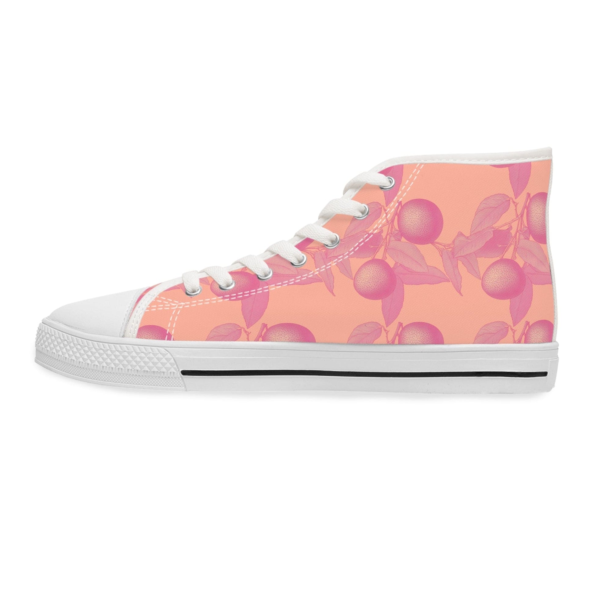 Shoes Oranges Women's High Top Sneakers