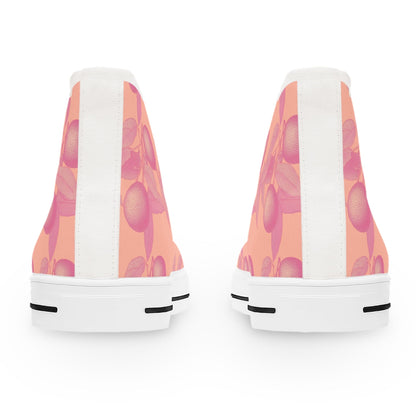 Shoes Oranges Women's High Top Sneakers
