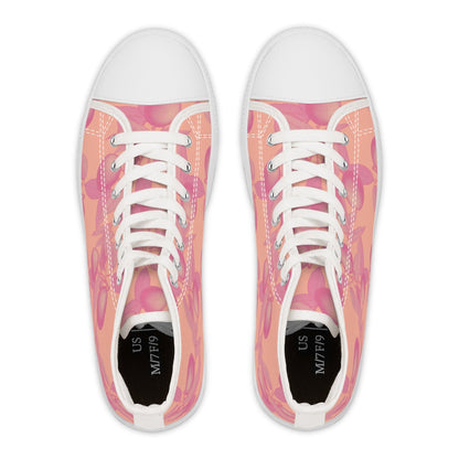 Shoes Oranges Women's High Top Sneakers