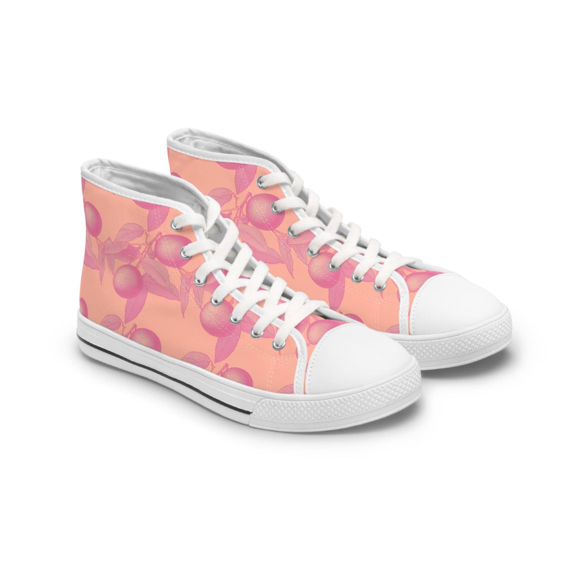 Shoes Oranges Women's High Top Sneakers