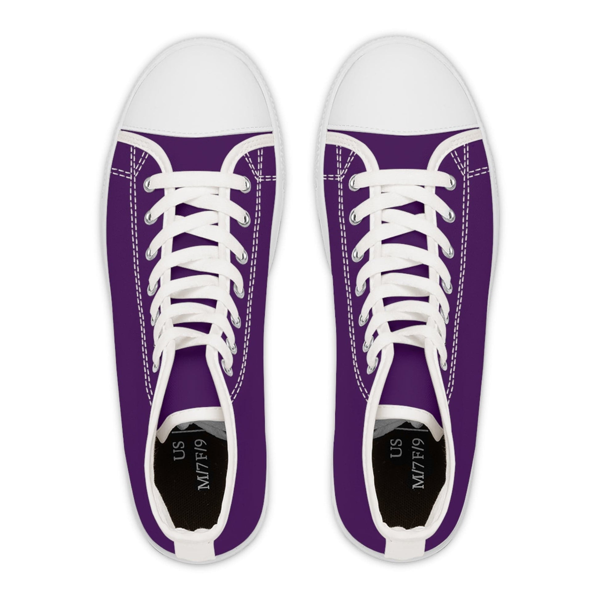 Shoes Plum Purple High Top Sneakers
