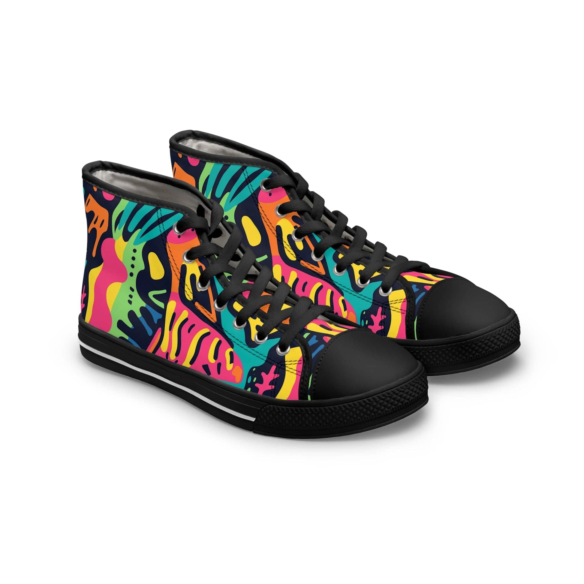 Shoes US 5.5 / Black sole After School Women's High Top Sneakers