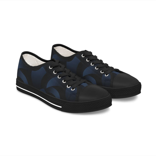 Shoes US 5.5 / Black sole Dark Shades Women's Low Top Sneakers