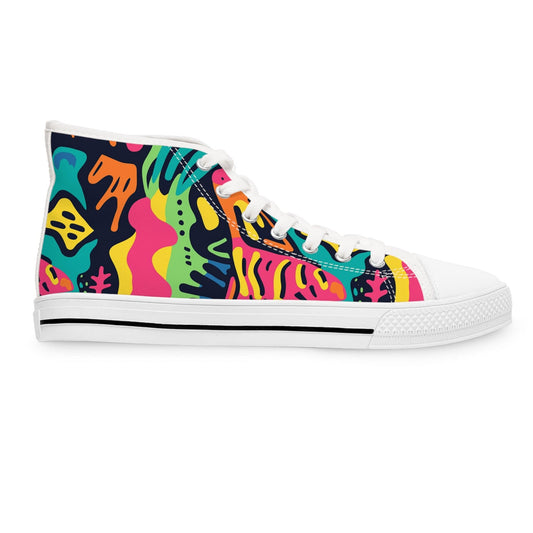 Shoes US 5.5 / White sole After School Women's High Top Sneakers