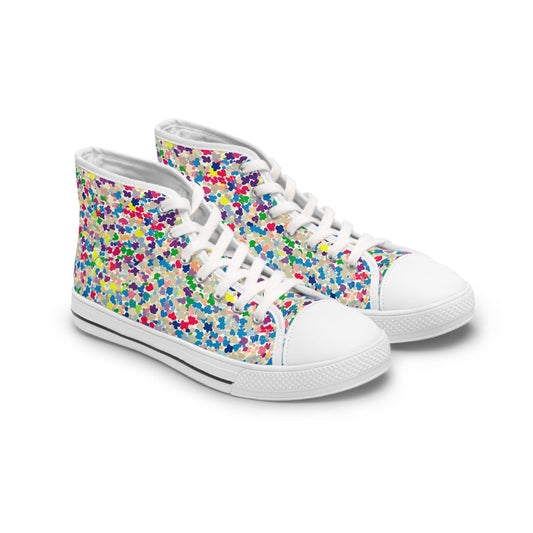 Shoes US 5.5 / White sole Afternoon At The Park Women's High Top Sneakers