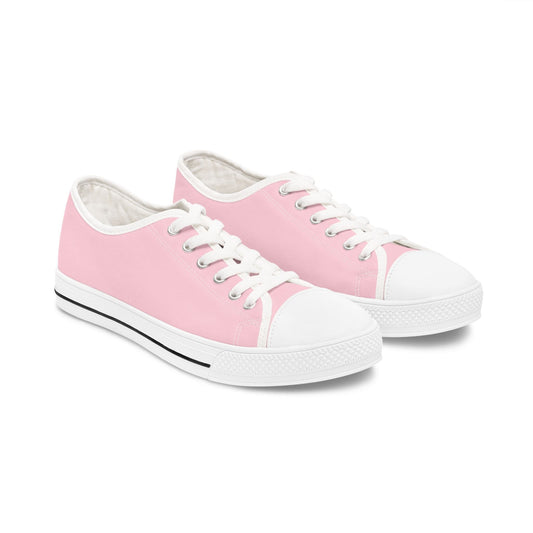 Shoes US 5.5 / White sole Baby Pink Women's Low Top Sneakers