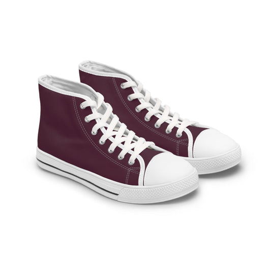 Shoes US 5.5 / White sole Congo Brown High Top Sneakers