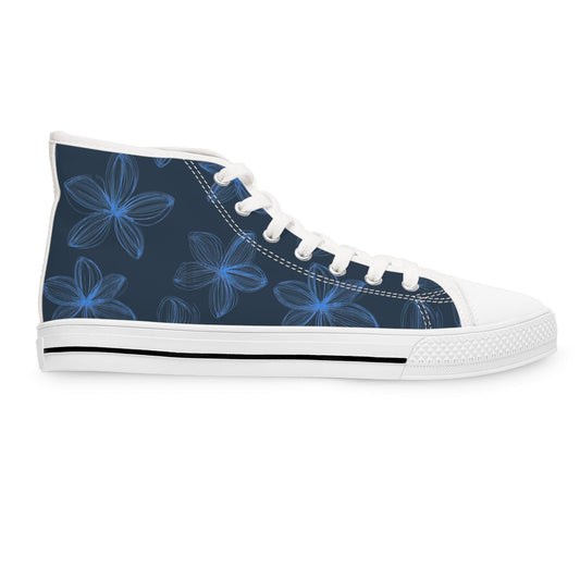 Shoes US 5.5 / White sole Drunken Blues Women's High Top Sneakers