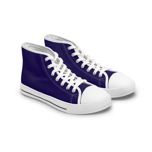Shoes US 5.5 / White sole Gunmetal High Top Sneakers