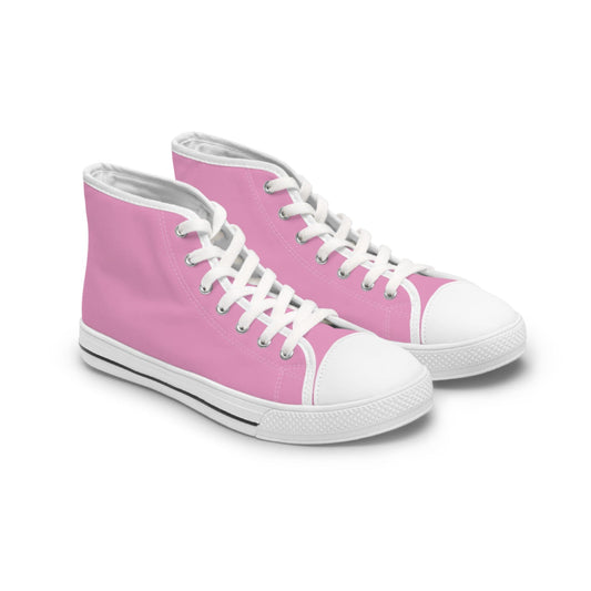Shoes US 5.5 / White sole Light Mauve High Top Sneakers