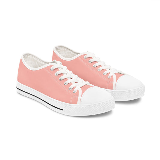 Shoes US 5.5 / White sole Rose Pink Women's Low Top Sneakers