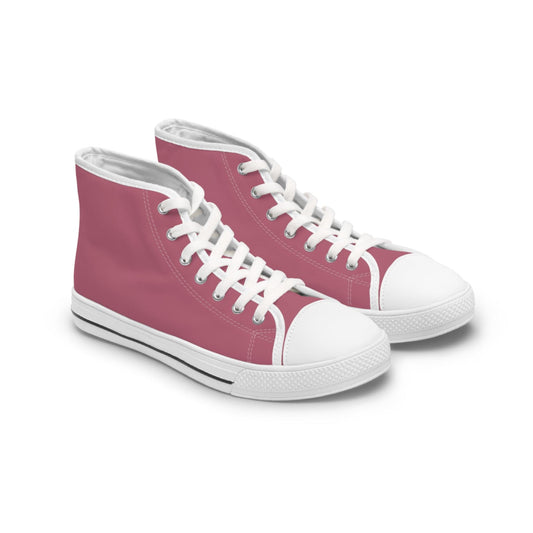 Shoes US 5.5 / White sole Rose Taupe High Top Sneakers