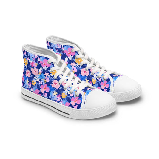 Shoes US 5.5 / White sole Summer Has Arrived Women's High Top Sneakers