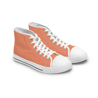 Shoes US 5.5 / White sole Terracotta High Top Sneakers