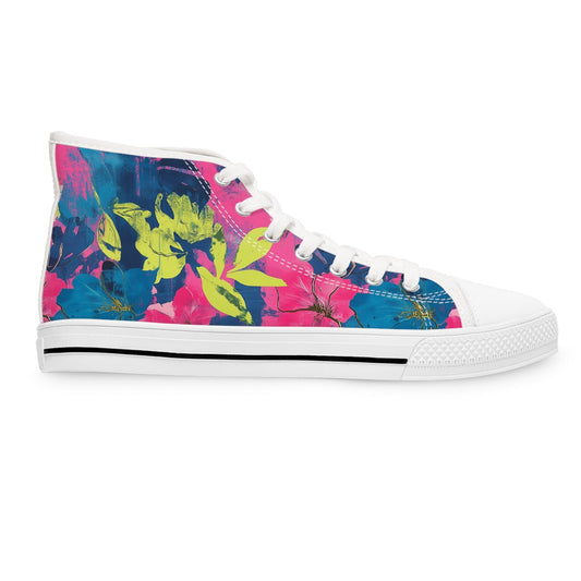 Shoes US 5.5 / White sole Ukulele Women's High Top Sneakers