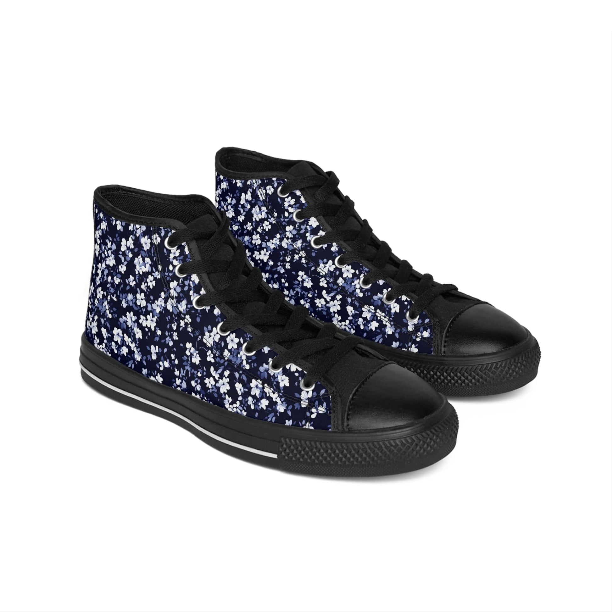 Shoes US 6 / Black sole Fields of Blue Women's Classic Sneakers