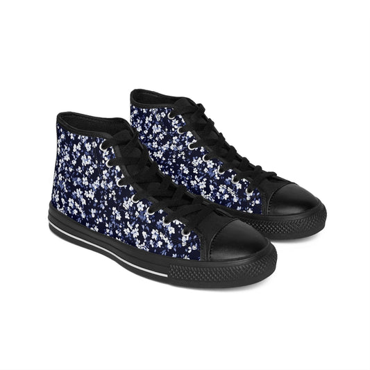 Shoes US 6 / Black sole Fields of Blue Women's Classic Sneakers