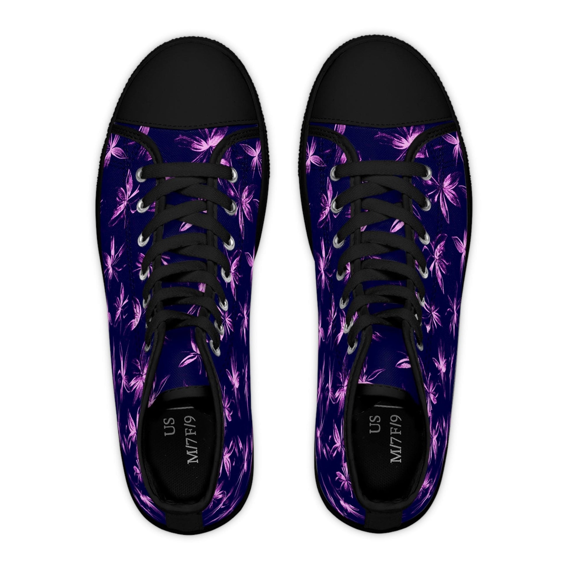 Shoes Violetly Happy Women's High Top Sneakers