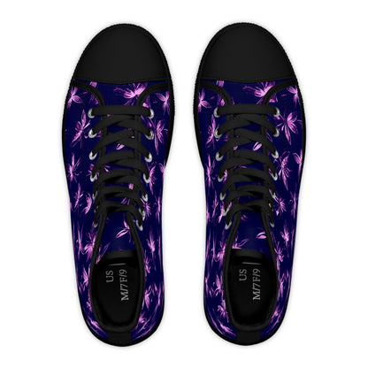 Shoes Violetly Happy Women's High Top Sneakers