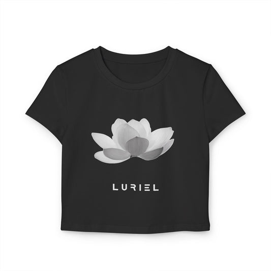 T-Shirt Black / M Eternal Lotus Organic Cotton Baby Tee