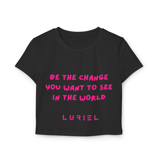 T-Shirt Black / M Forgotten Power Organic Cotton Baby Tee