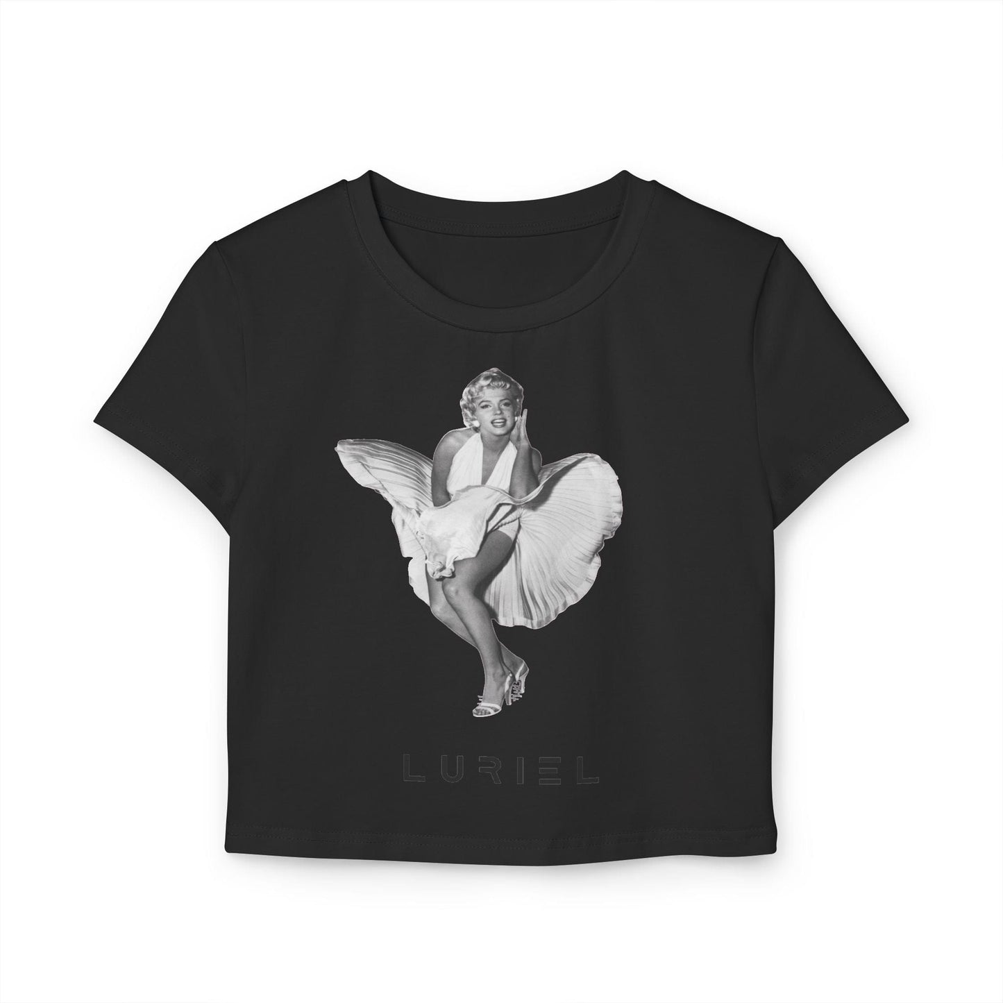 T-Shirt Black / M Glam Organic Cotton Baby Tee